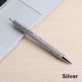1PCS Crystal Press Style Ballpoint Pen Luxury
