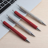 1PCS Crystal Press Style Ballpoint Pen Luxury