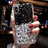 Alcatel 1X 1C 1S 2019 Glitter Luxury Crystal Rhinestone Diamond Bling Phone Case For Alcatel 1X 1C 1S