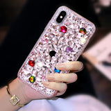 Alcatel 1X 1C 1S 2019 Glitter Luxury Crystal Rhinestone Diamond Bling Phone Case For Alcatel 1X 1C 1S