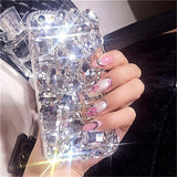 Alcatel 1X 1C 1S 2019 Glitter Luxury Crystal Rhinestone Diamond Bling Phone Case For Alcatel 1X 1C 1S