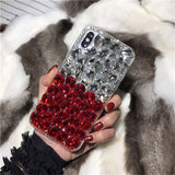 Alcatel 1X 1C 1S 2019 Glitter Luxury Crystal Rhinestone Diamond Bling Phone Case For Alcatel 1X 1C 1S