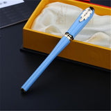 Blue Picasso Fountain Pen Gold Clip