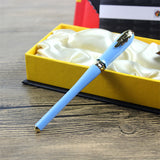 Blue Picasso Fountain Pen Gold Clip