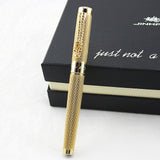 JINHAO 1200 Canetas Silver Gold Clip Business Executive Fast Writing Pen