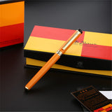 Orange Gold Clip Picasso 908 Roller Ball Pen