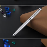 Full Silver Color Picasso PS-903 Office Supplies Roller Ball Pen
