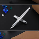 Full Silver Color Picasso PS-903 Office Supplies Roller Ball Pen