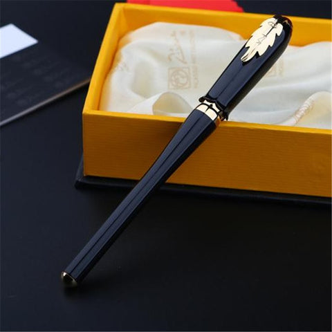 Black Gold Clip Picasso Irene Roller Ball Pens