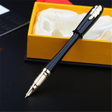 Picasso Black Fountain Pen Gold Clip