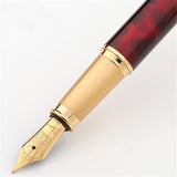 1pc/lot Red Pen Gold Clip Picasso 902 Fountain Pen Pimio Canetas Picasso 902 High Quality School Supplies Stationery 13.6*1.3cm