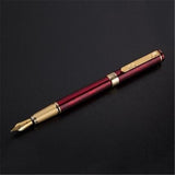 1pc/lot Red Pen Gold Clip Picasso 902 Fountain Pen Pimio Canetas Picasso 902 High Quality School Supplies Stationery 13.6*1.3cm