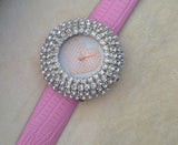 Heart Quartz Rhinestone Watches Full Crystal Valentine