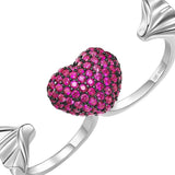 Candy Strawberry 925 Sterling Silver Ring
