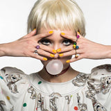 Candy Strawberry 925 Sterling Silver Ring