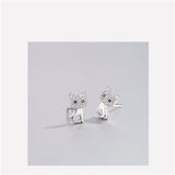 Cute Cat Animal Earring Accessories Gifts Stud Earrings