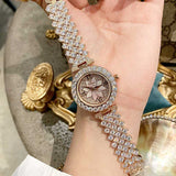 Luxury Waterproof Crystal  Fully Diamond wrist watch