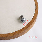 Vintage Gold Brooch Pins Double Head Simulation Pearl Large Big Brooches