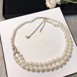 Elegant and generous pearl necklace