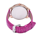 Quartz Leather Strap Waterproof Wrist Watches