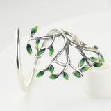 Jinwateryu Vintage tree of Life  Jewelry 925 silver Ring