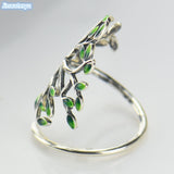 Jinwateryu Vintage tree of Life  Jewelry 925 silver Ring