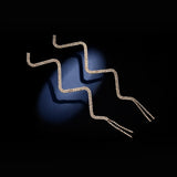 Korean Earrings Gold color Drop Earrings