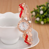 JW Bracelet Crystal Wristwatches Casual Quartz