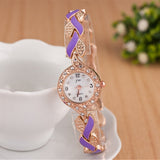 JW Bracelet Crystal Wristwatches Casual Quartz