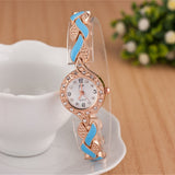 JW Bracelet Crystal Wristwatches Casual Quartz