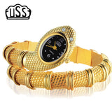 CUSSI style Snake Shaped bracelet Watch