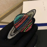 Planet Brooches Colorful Planet Party Sweater Brooches