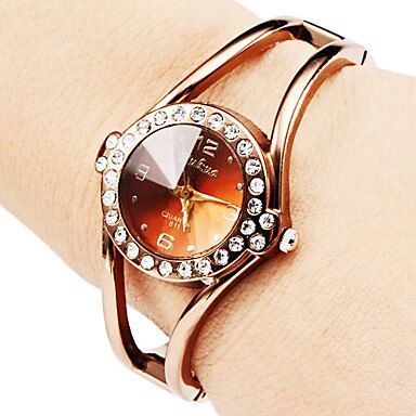 luxury style fashion and casual quartz rose gold elegant dress watch