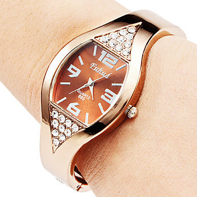 luxury style fashion and casual quartz rose gold elegant dress watch