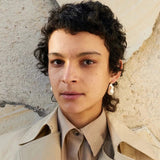 Spring Jewelry Gold Color Dangle Baroque Pearl Tassel Earrings