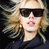 Spring Jewelry Gold Color Dangle Baroque Pearl Tassel Earrings