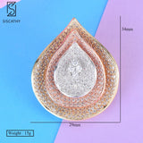 29*34 mm Fashion Nigerian Teardrop Drop Brooches