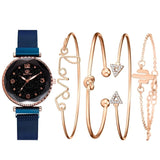 Starry Sky Magnet Watch Buckle Fashion Bracelet Wristwatch