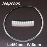 Stainless Steel Jewelry Fashion Romantic Plated gold color Torques Necklaces