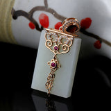 925 Sterling Silver stone  Pendant