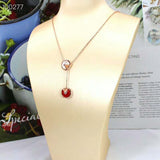 925 sterling silver Zircon Necklaces & Pendants