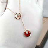 925 sterling silver Zircon Necklaces & Pendants