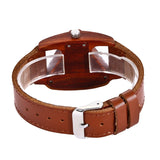 Triangle Bamboo Wood Wristwatch