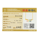 BAMOER 925 Sterling Silver Valentines Love Letter Arrow Pendant Necklaces