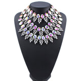 Trendy Handmade Pendant Multicolor Shiny Bohemian Choker Necklace