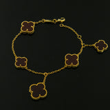 personality fashion pop bracelet exquisite four-leaf clover