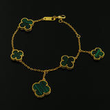 personality fashion pop bracelet exquisite four-leaf clover