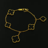 personality fashion pop bracelet exquisite four-leaf clover