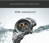 Biden Golden 3D Sculpture Dragon Quartz Creative Wristwatch