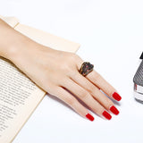 Black vintage jewelry Ring